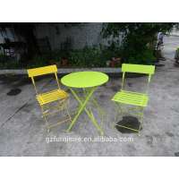 foldable table and chair for balcony